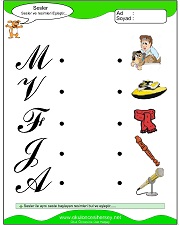 Resim İle Sesi Eşleştir Eşleştir